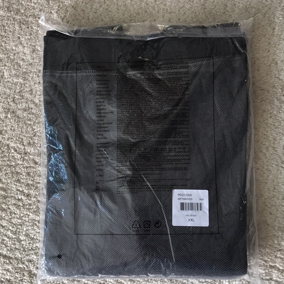 Men’s Hurley Holdfast Fleece Crew Dark Grey Heather/Black XXL - Picture 4 of 6